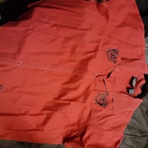 Harley davidson button up  top